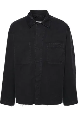 Maison Margiela Raw-hem shirt jacket