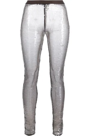 Nensi Dojaka High-waist sequined leggings