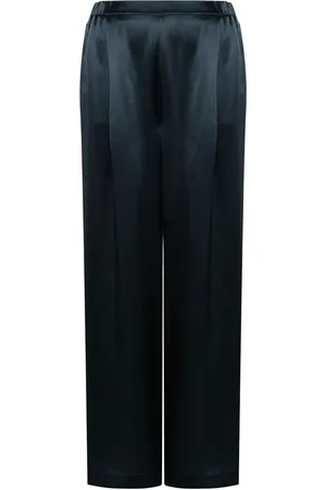 CARINE GILSON Wide-leg silk pyjama trousers