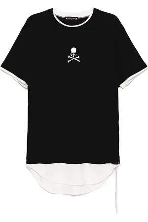 MASTERMIND Logo print layered T-shirt