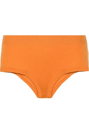 Alanui Finest high-waist ribbed shorts