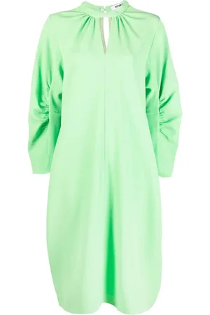 VIVETTA Keyhole stretch-jersey dress