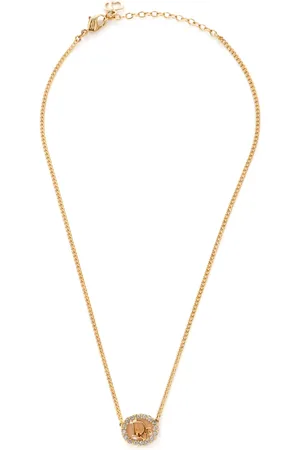 Dior Logo pendant necklace
