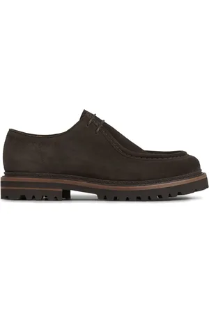 HENDERSON BARACCO Suede lace-up shoes