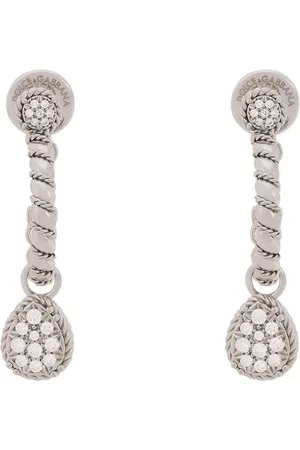 Dolce & Gabbana 18kt gold Easy diamond earrings