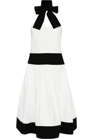 KIMHEKIM Scarf cotton-linen midi dress