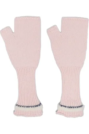 Barrie Fingerless knit gloves