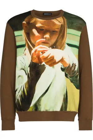 UNDERCOVER X Markus Akesson painterly-print sweatshirt
