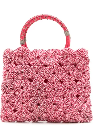 Nannacay Jade check-print mini bag