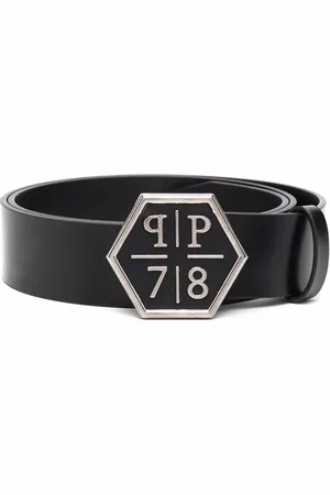 Philipp Plein Logo-buckle belt
