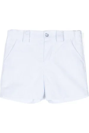 PATACHOU Striped cotton shorts