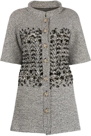 CHANEL Short-sleeve tweed jacket