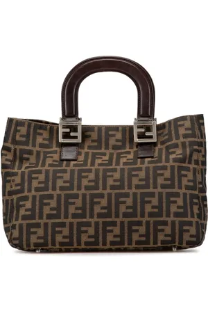 Fendi 2000-2010 Small Zucca Canvas Twins tote bag