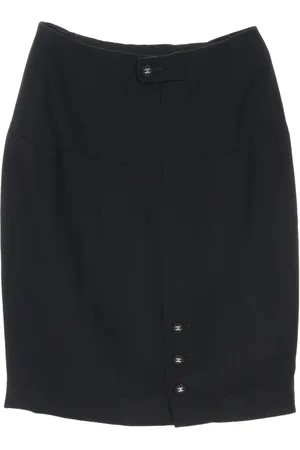 CHANEL 1986-1988 Cocomark skirt