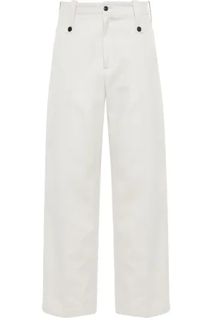PAURA Kyros cotton straight-leg trousers