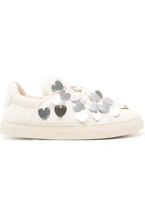 PORTS 1961 Heart-embellished low-top sneakers