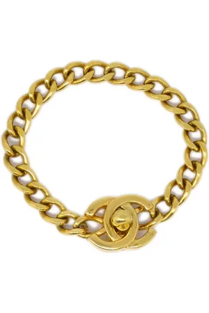 CHANEL 1996 CC turn-lock chain bracelet