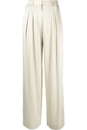Nanushka Lynda straight-leg satin trousers