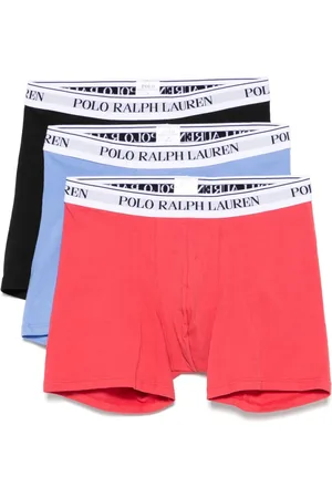 Ralph Lauren Logo-waistband boxers (pack of three)