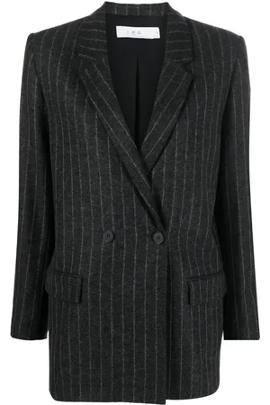 IRO Pinstripe-pattern wool-blend blazer