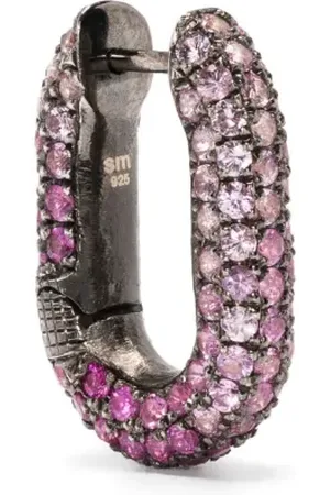 SELIM MOUZANNAR Link pink sapphire single earring