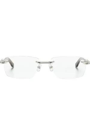 Maybach Idealist I rectangle-frame glasses