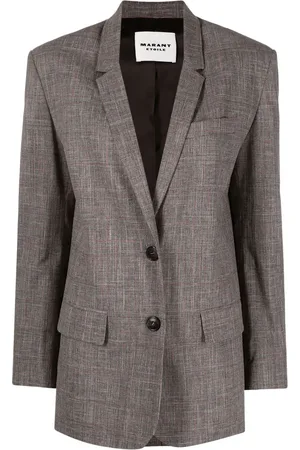 Isabel Marant Onilind single-breasted blazer