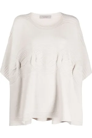 D.EXTERIOR Fine-knitted kaftan jumper