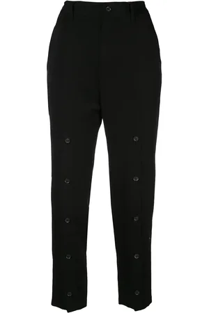 YOHJI YAMAMOTO High rise slim-fit trousers