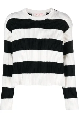 VALENTINO GARAVANI Striped virgin wool jumper