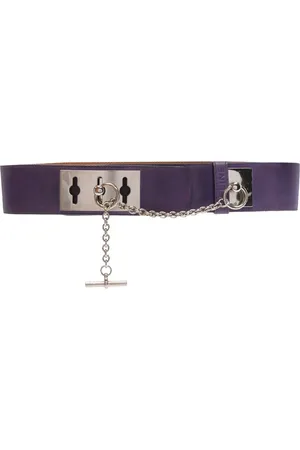 Céline 1990s debossed-logo leather belt