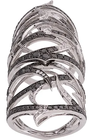 STEPHEN WEBSTER Embellished armour ring