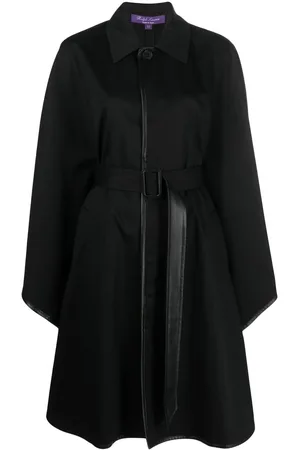 Ralph Lauren Lenore cotton cape coat