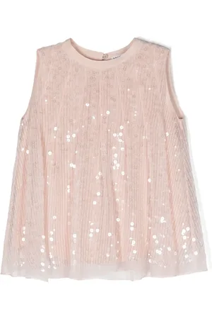 Brunello Cucinelli Sequinned sleeveless blouse