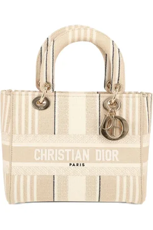 Dior 2020s small Lady D-Lite two-way handbag