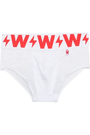 WALTER VAN BEIRENDONCK Logo-waistband boxer briefs
