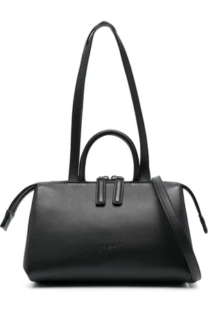 MARSÈLL Leather embossed-logo shoulder bag