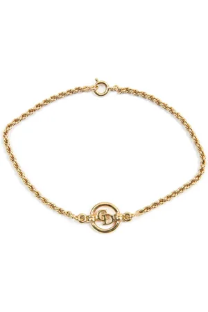 Dior 1990s CD chain bracelet
