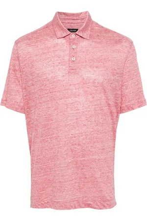 Ermenegildo Zegna Short-sleeve linen polo shirt
