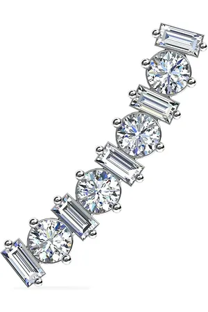 ALINKA 18kt white gold Amalfi diamond left ear cuff