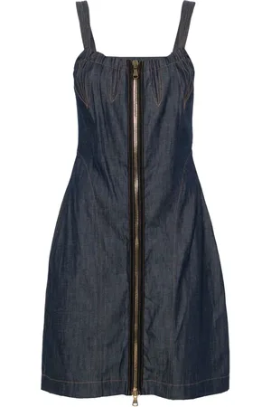 Vivienne Westwood 2000s zip-up denim dress
