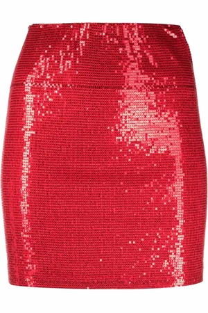 Atu Body Couture Sequin-embellished fitted mini skirt