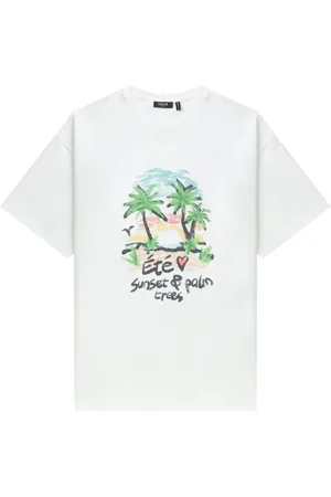 FIVE CM Graphic-print cotton T-shirt