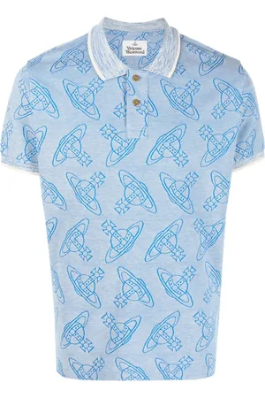 Vivienne Westwood Orb logo-print organic cotton polo shirt