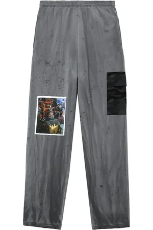 WESTFALL Graphic-print tapered trousers