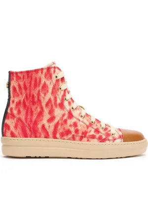 Roberto Cavalli Animal-print sneakers