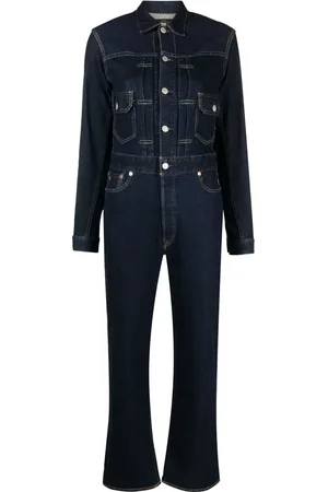 Ralph Lauren Long-sleeved denim jumpsuit