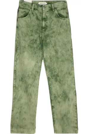 Namacheko Snow wash straight-legged jeans