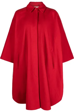 A.N.G.E.L.O. Vintage Cult 1970s corduroy-detailing wool cape