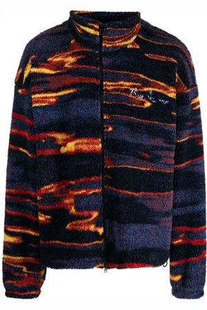 BLUE SKY INN Jacquard-print fleece jacket